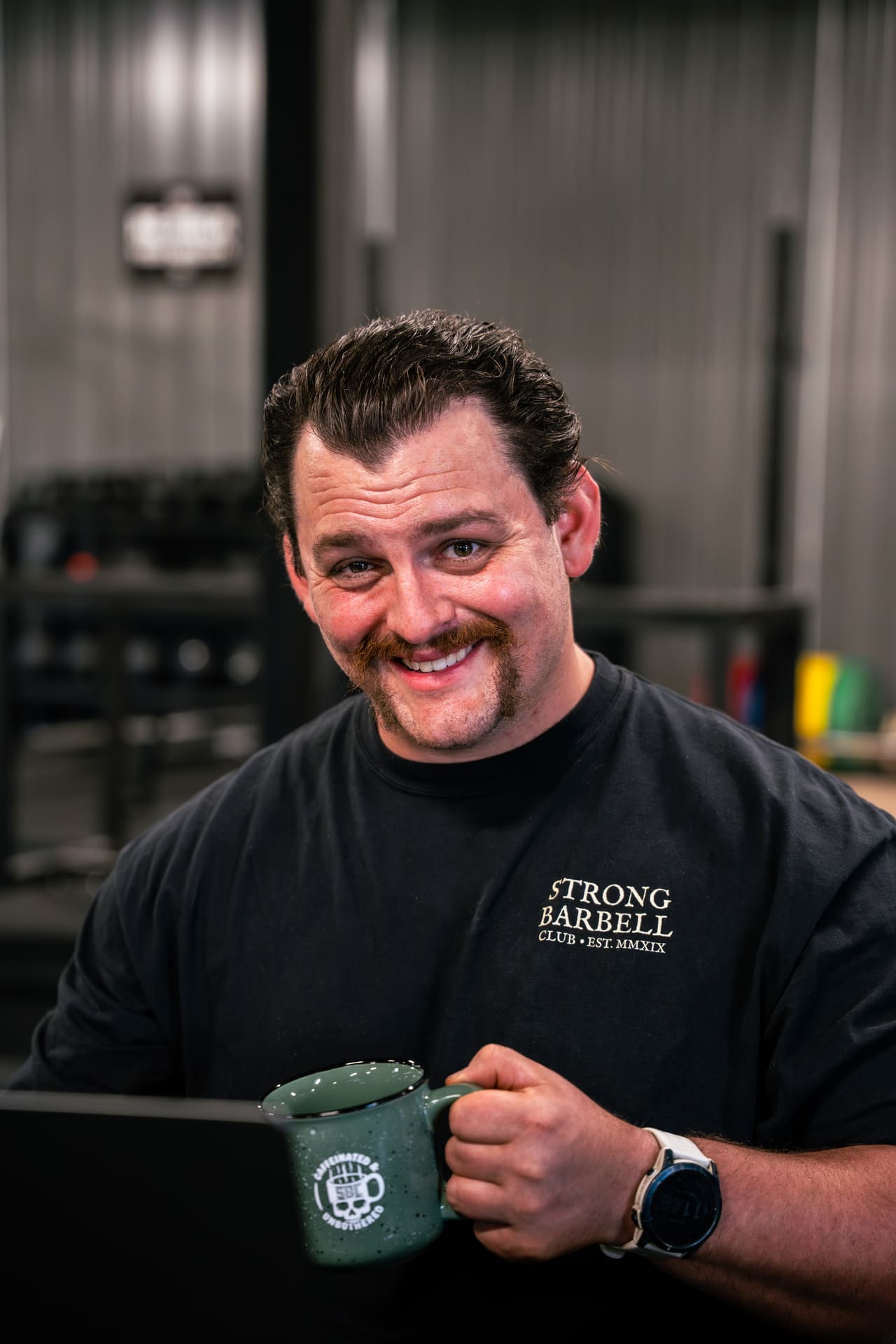 Jake Frye, coach at Strong Barbell Club MHK